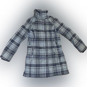 COPY - Columbia Omni-heat thermal plaid coat
